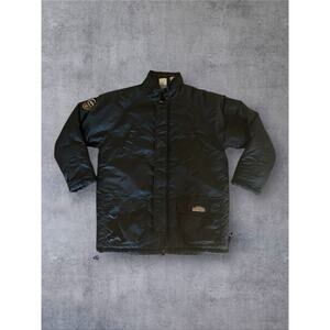 Vtg Timberland Global Expedition Jacket Youth Large (16-18) Black Y2K Gorpcore